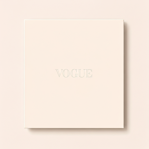 Vogue magazine logo placeholder
